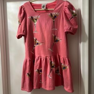 EUC Queen of Sparkles Martini Dress